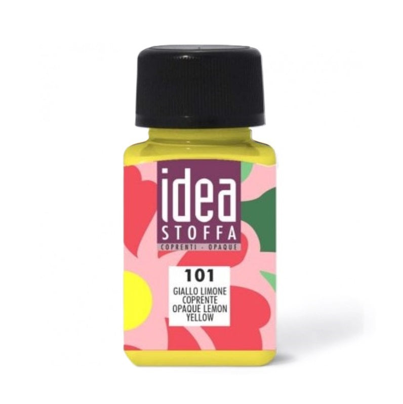 Colori acrilici per tessuto - Idea stoffa 60 ml - tutti i colori coprenti