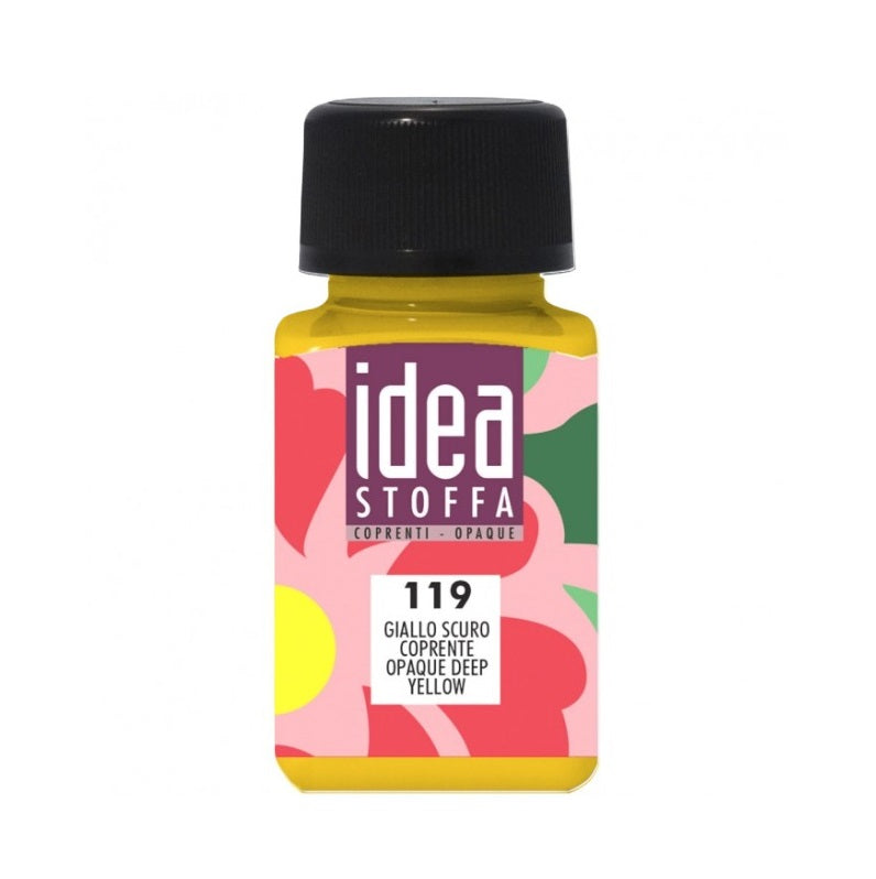 Colori acrilici per tessuto - Idea stoffa 60 ml - tutti i colori coprenti