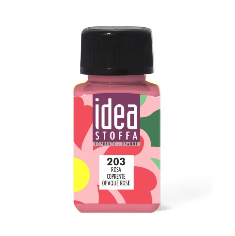 Colori acrilici per tessuto - Idea stoffa 60 ml - tutti i colori coprenti