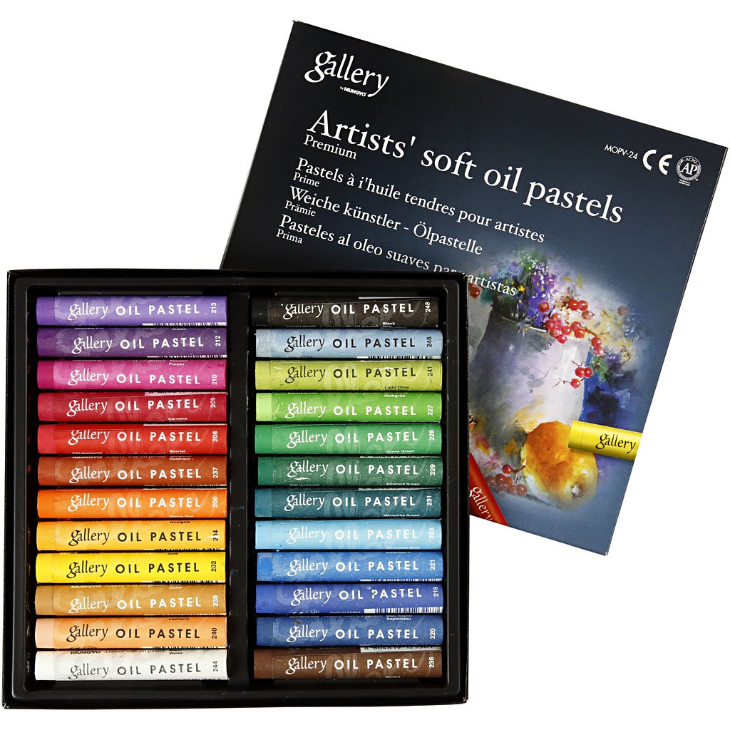 Confezione soft Oil Pastel Gallery - 24 colori