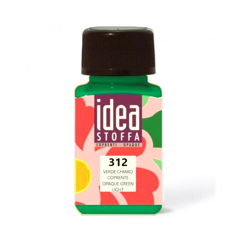 Colori acrilici per tessuto - Idea stoffa 60 ml - tutti i colori coprenti