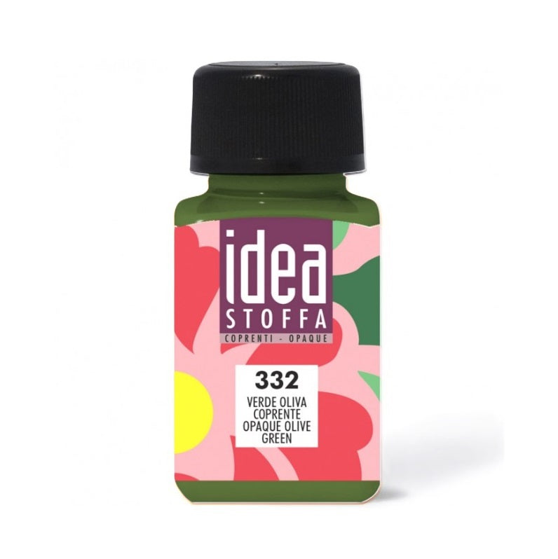 Colori acrilici per tessuto - Idea stoffa 60 ml - tutti i colori coprenti