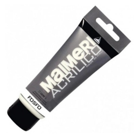 Acrilico Maimeri in tubetto 75 ml - Colore Fosforescente