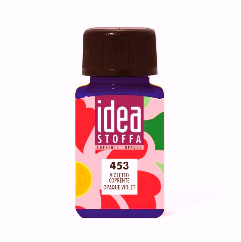 Colori acrilici per tessuto - Idea stoffa 60 ml - tutti i colori coprenti