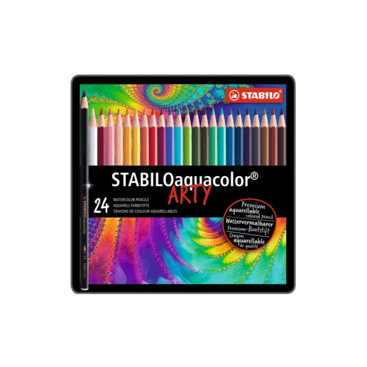 Confezione Matite Aquacolor Stabilo - 24 colori