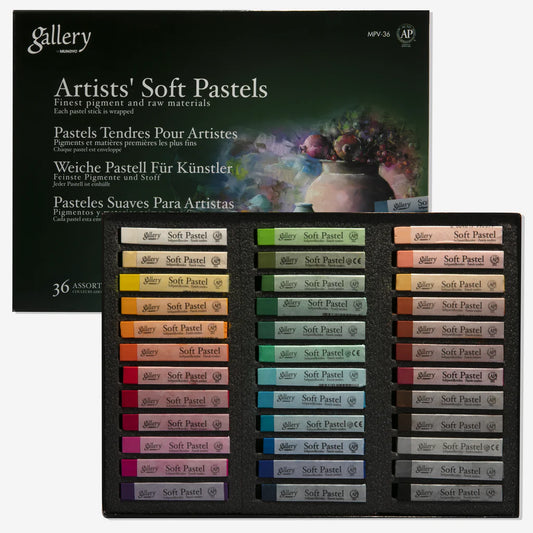 Confezione Soft Pastel Gallery - 36 colori