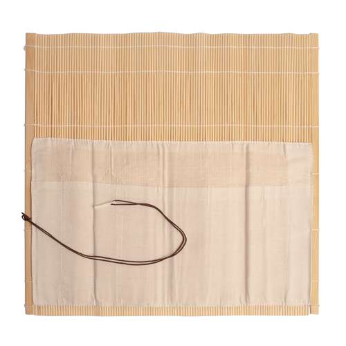 Astuccio porta pennelli in bamboo cm.30x30